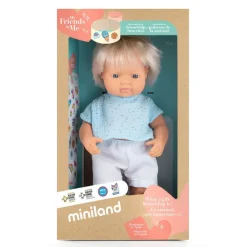 Realistic Montessori Doll - White Boy with Blond Hair
