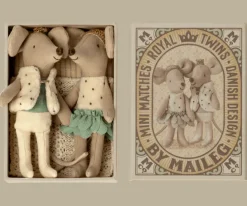 Royal Twin Mice in Matchbox