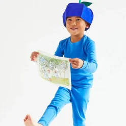 Silk Blueberry Hat
