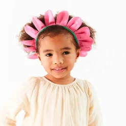 Silk Flower Petal Crown
