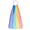 Silk Rainbow Veil