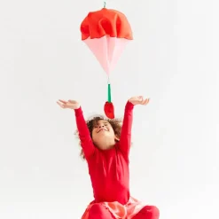 Silk Strawberry Parachute