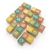 Spanish Wooden Alphabet Blocks