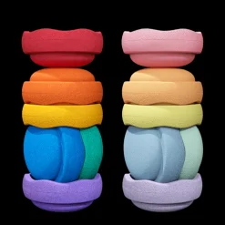 Stapelstein® Rainbow Kids Stepping Stones - 12 pieces