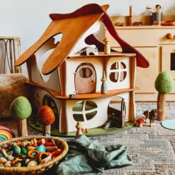 Waldorf Wooden Dollhouse by Twig Studio