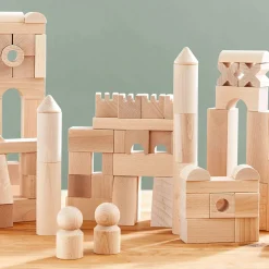 Wooden Building Blocks - Extra Large Set