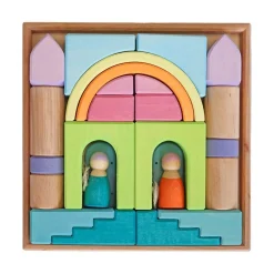 Wooden Building World Cloud Play Set