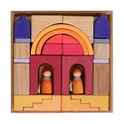 Wooden Building World Desert Sand Set