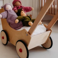 Wooden Doll Pram