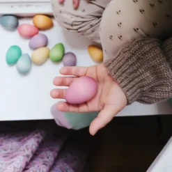 Wooden Happy Eggs