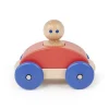 Wooden Magnetic Racer - Red