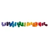 Wooden Mandala Set - Rainbow Mushrooms