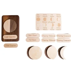 Wooden Moon Phases Puzzle