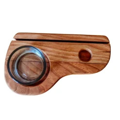 Wooden Nature Table Artwork and Candle Holder