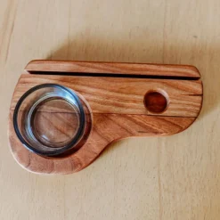 Wooden Nature Table Artwork and Candle Holder