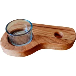 Wooden Nature Table Artwork and Candle Holder