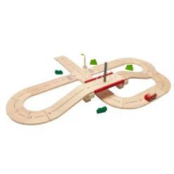 Wooden Road System Play Set