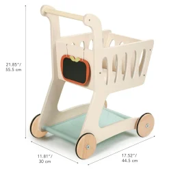 Wooden Shopping Cart