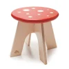 Wooden Toadstool Seat
