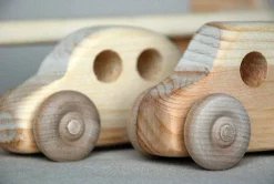 Wooden Toy Car Carrier Truck