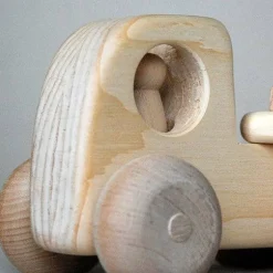 Wooden Toy Car Carrier Truck