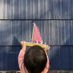 Wooden Toy Sailboat