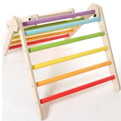 Wooden Triangle Foldable Climbing Frame