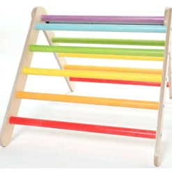 Wooden Triangle Foldable Climbing Frame