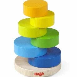 Wooden Wobbly Tower Stacking Blocks Game